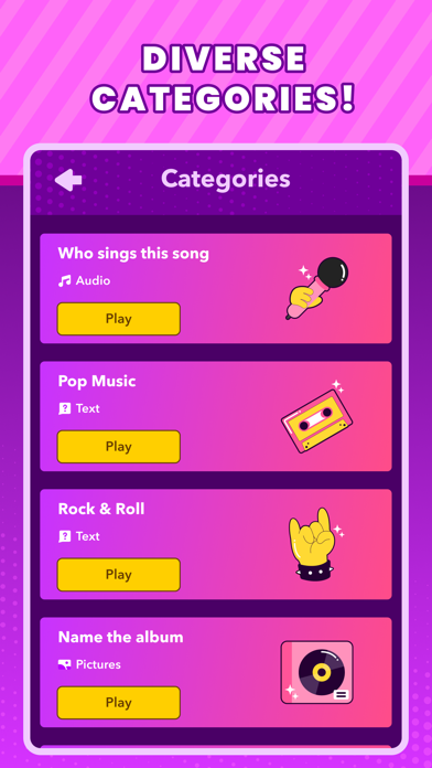 Trivial Music Quiz Screenshot