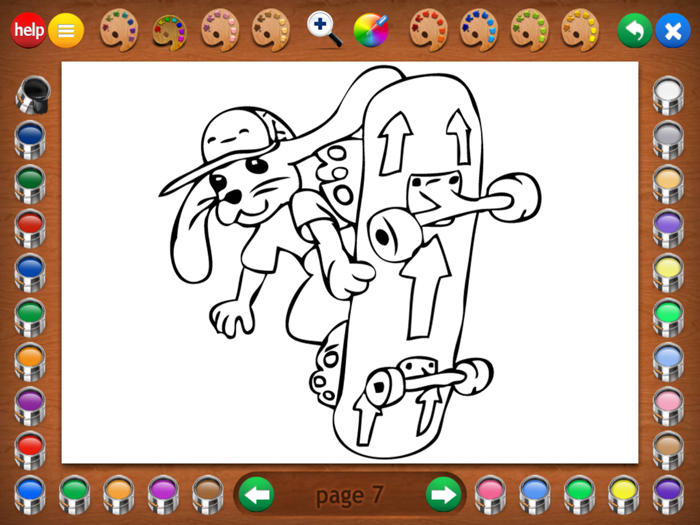 Silly Scenes Coloring Book