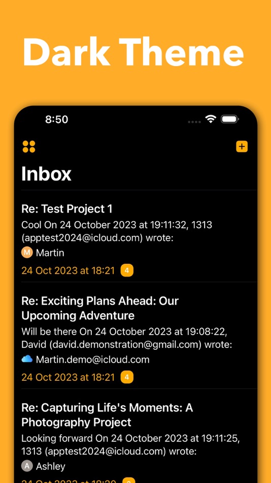 #5. Email Client + (iOS) 由: Indigogo
