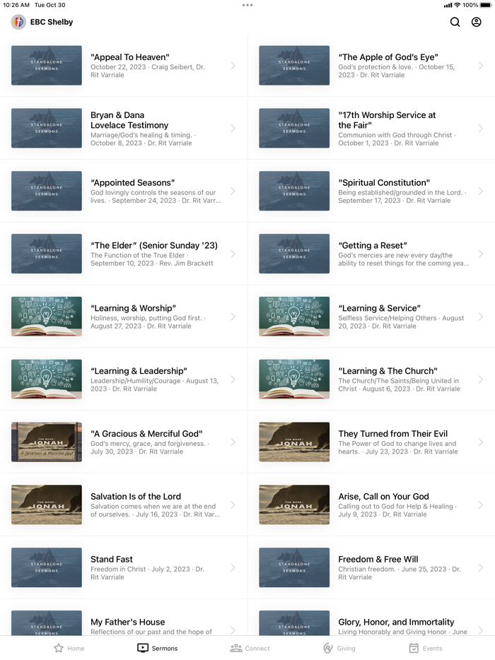 Elizabeth Church Shelby