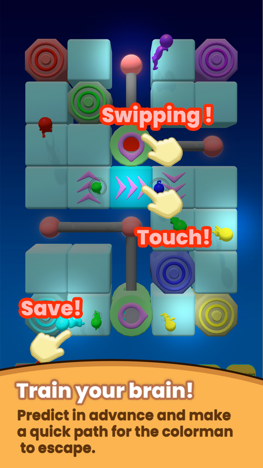 #4. Colorman - In The Cube World (iOS) 由: Fire Bear Labs.