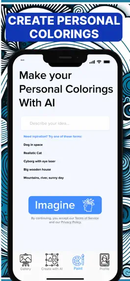 Game screenshot Color AI App・Coloring Game Art apk