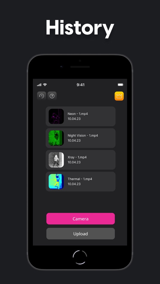 #7. Thermal Camera - Night Vision (iOS) Podle: Saken Erzhanev