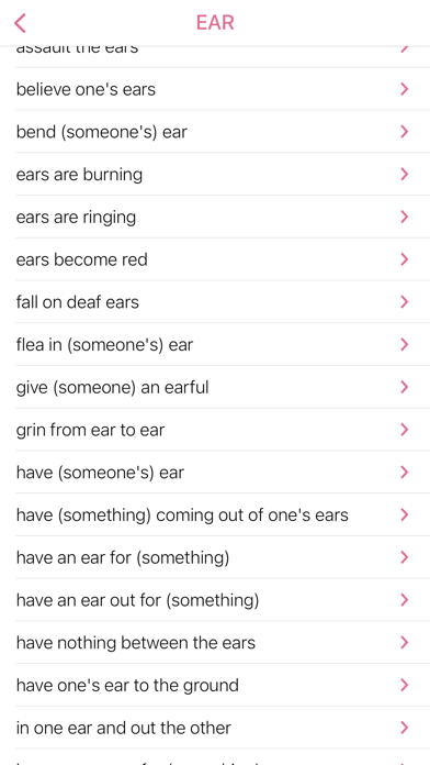 Body Legal idioms in English Screenshot