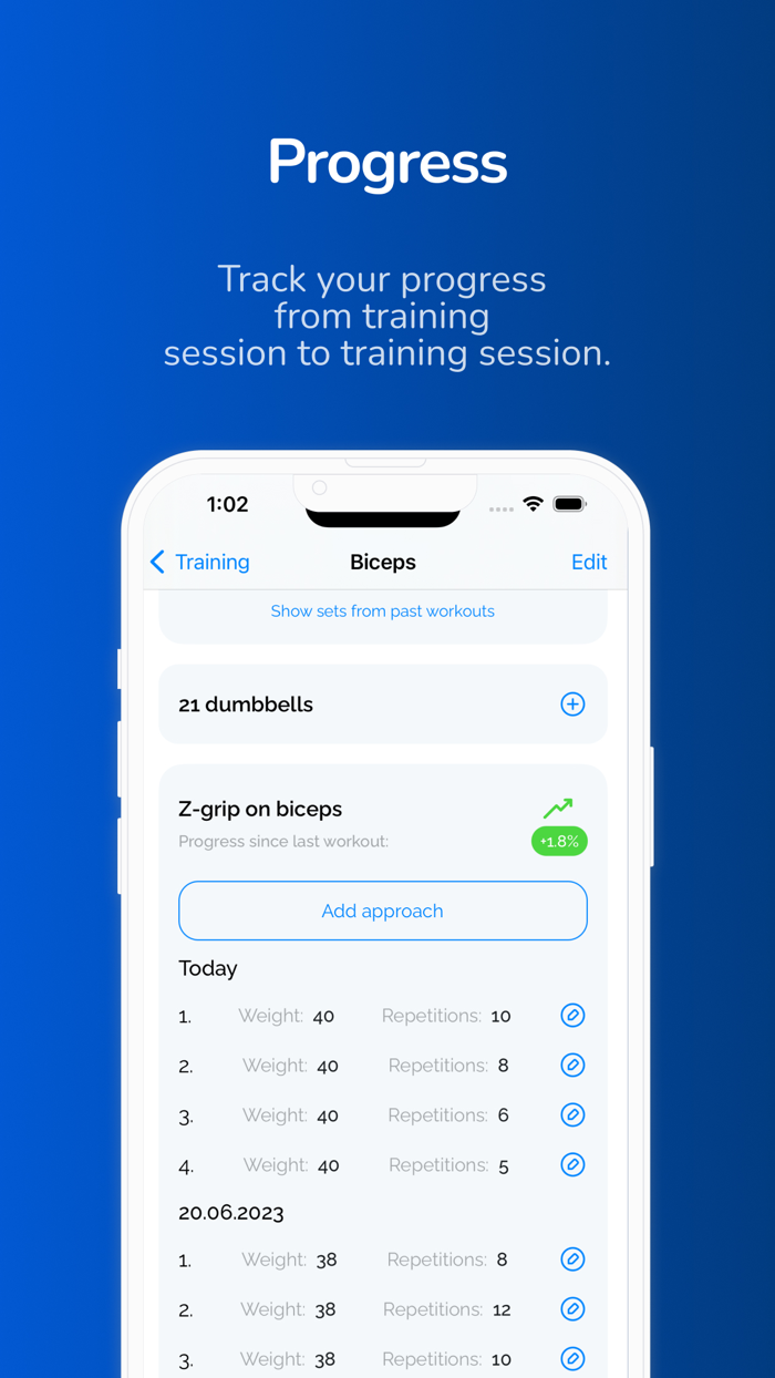 GymDoc Workout Tracker Gym Log