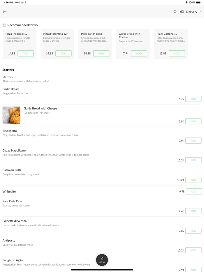 Verona Italian Ristorante