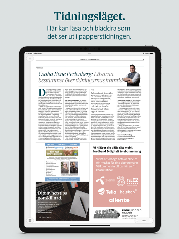 Härryda-Posten e-tidningのおすすめ画像3