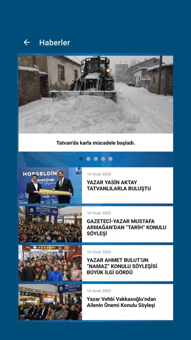 Tatvan Belediyesi Screenshot