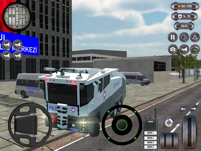 Toma Çevik Kuvvet Polis