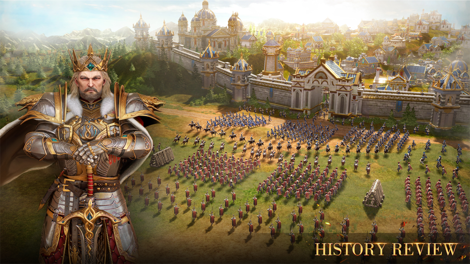 #6. Empire's Calling : Kings War (iOS) โดย: Topjoy Co., Ltd.