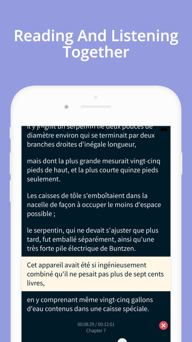 Screenshot #3 pour Livres et audio en français