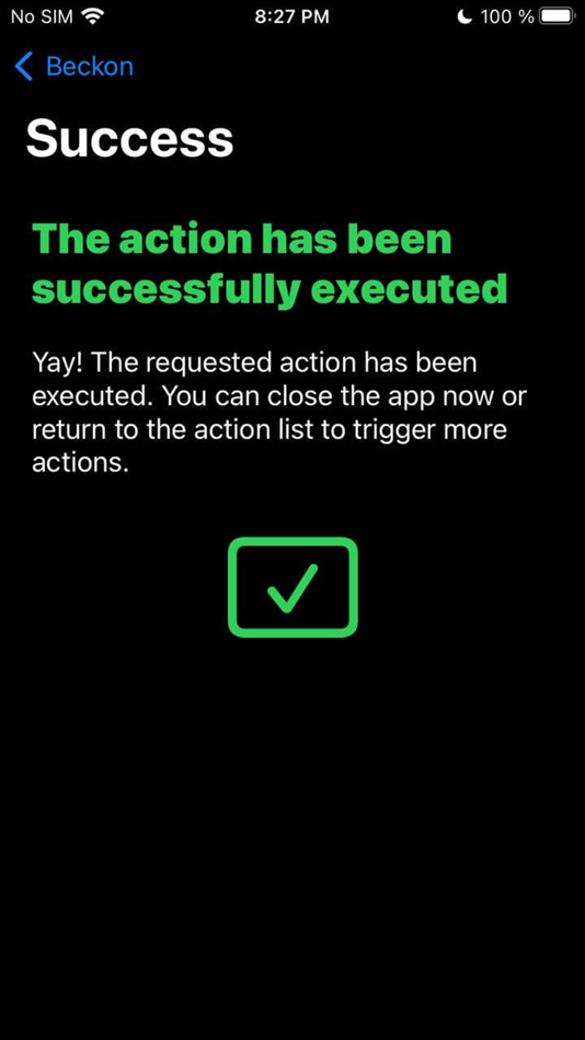 #1. Beckon Access (iOS) By: Petar Beck