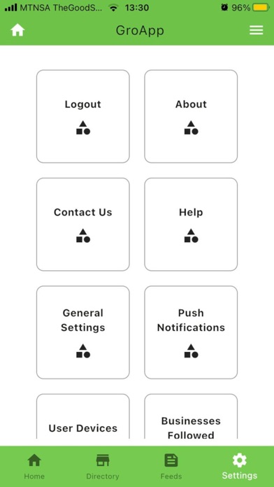 GroApp Online Screenshot