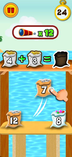 ‎Math Land: Arithmetic for kids Screenshot