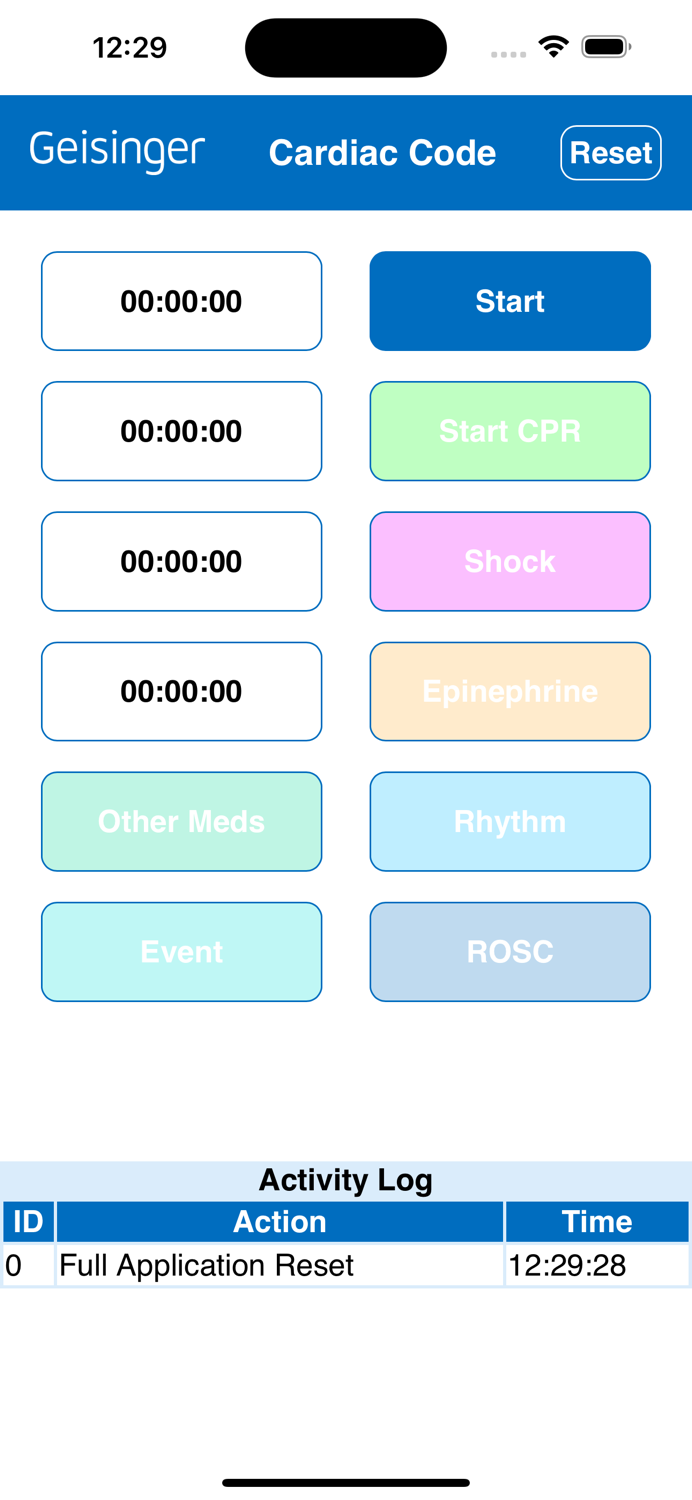 Geisinger Emergency Code