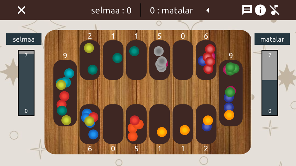 #2. Mancala E (iOS) 由: Mustafa UNEL