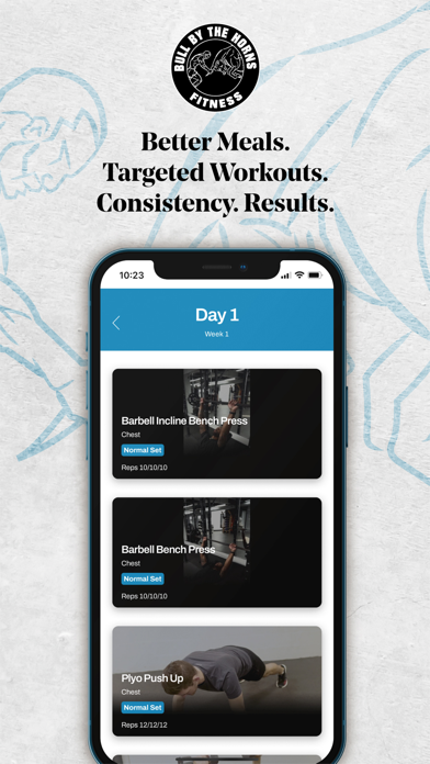 Bull By The Horns Fitness Screenshot