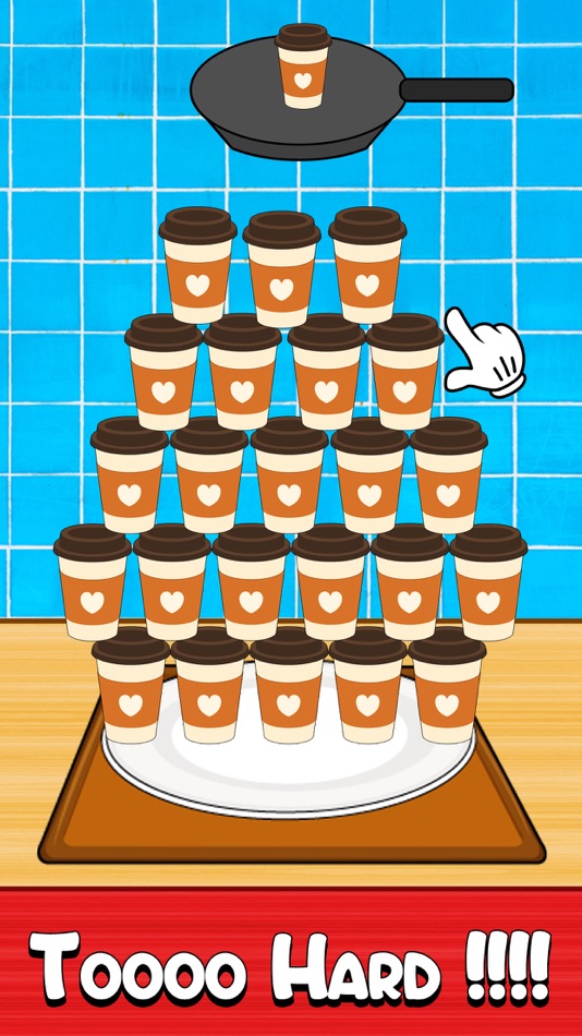 #6. Pancake Tower DIY Cooking Game (iOS) Podle: Huda Majeed