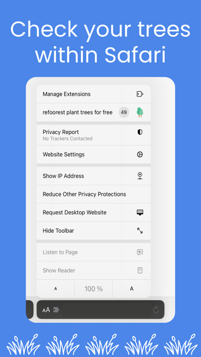 refoorest plant trees Screenshot