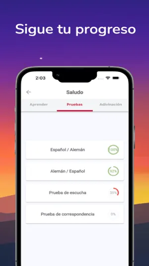 Aprender alemán online screenshot 4