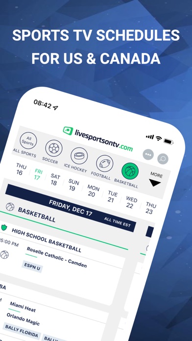 LiveSportsOnTV.com Screenshot