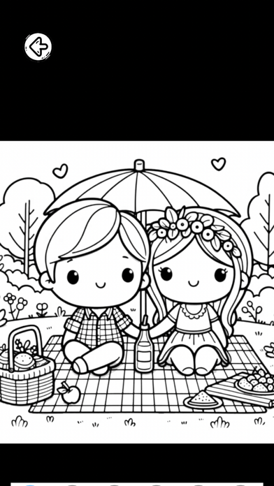 Screenshot #2 pour My Coloring Book :  Lover