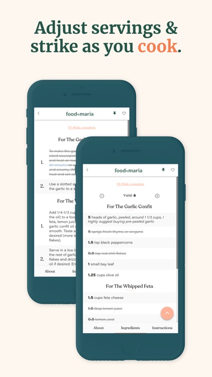 foodbymaria Delicious Recipes screenshot-7