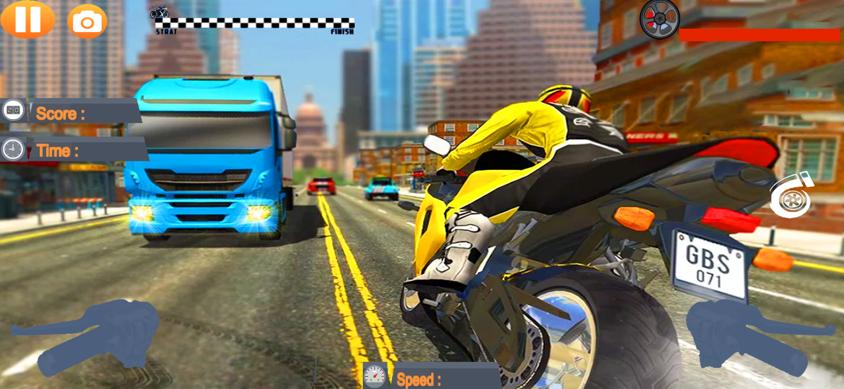 Moto Highway Traffic Racer
