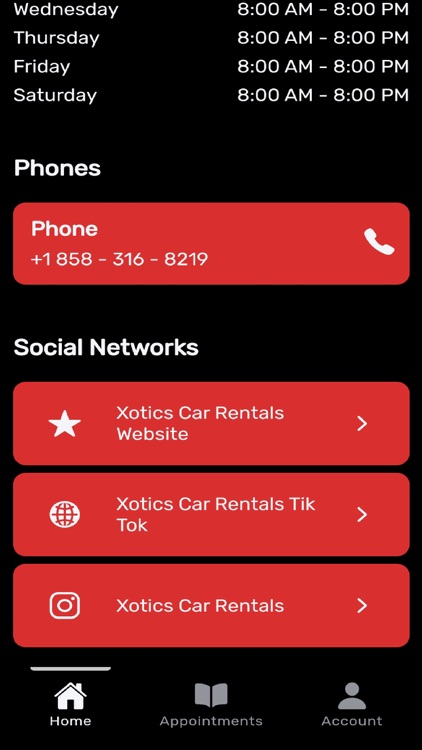 Xotics Car Rentals screenshot-6