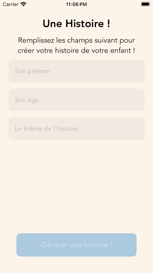#1. Une Histoire ! (iOS) 由: Matthew Usdin