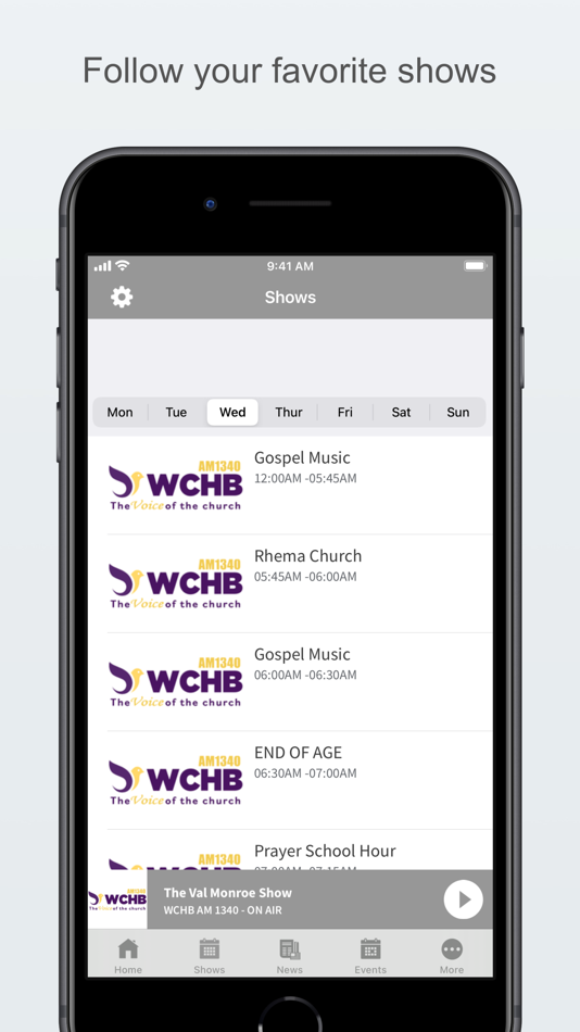#3. The Official WCHB App (iOS) Podle: WDCX Radio