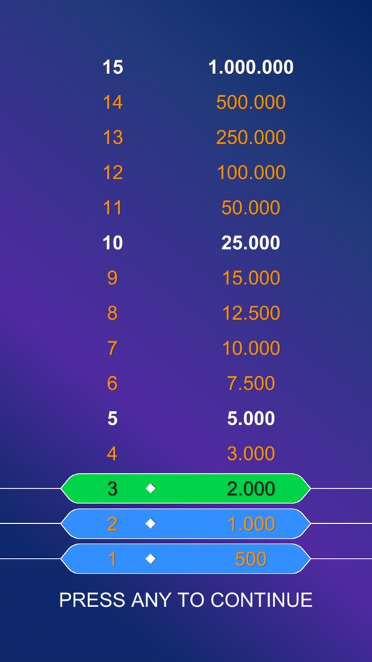 #3. Millionaire Quizizz: IQ Trivia (iOS) โดย: Bien Phan