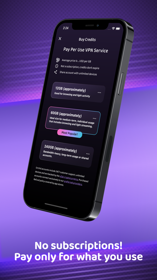 #2. Orchid: Secure Networking (macOS) Ved: Orchid Labs