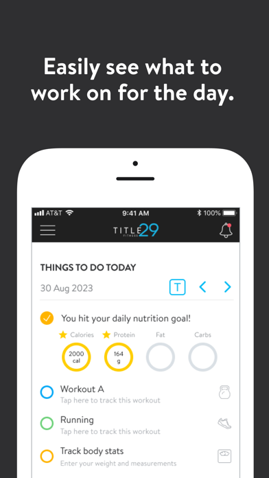 Title 29 Fitness Screenshot