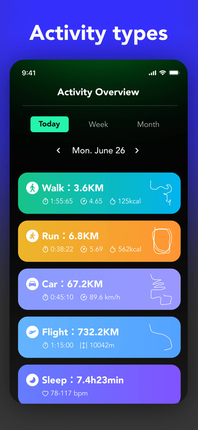 MoveX - Step and Run Tracker