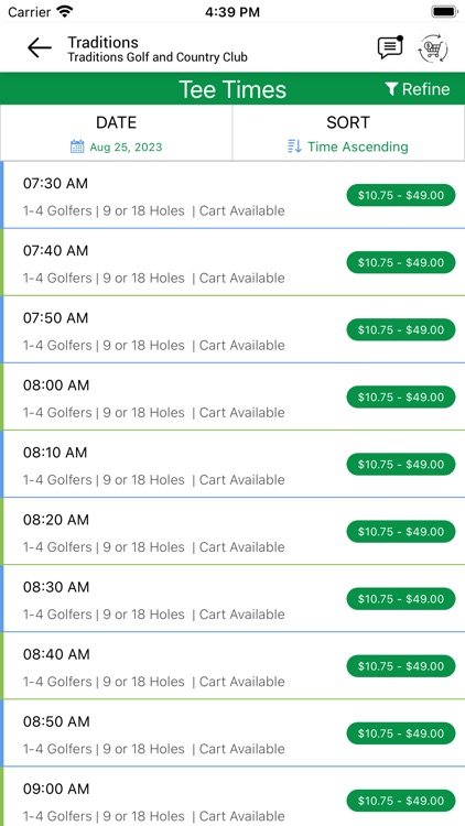 Traditions Country Club screenshot-4