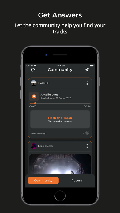 Hack the Track - Track ID Screenshot