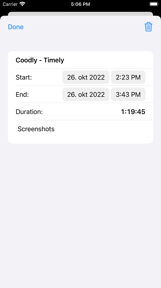 #5. YATTA - time tracking on Toggl (macOS) 由: Coodly LLC
