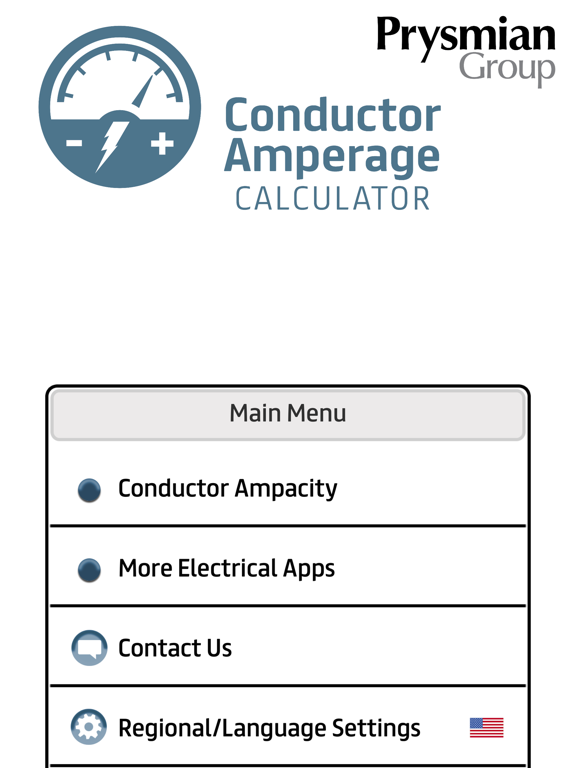 Screenshot #4 pour Prysmian Group Conductor Amps