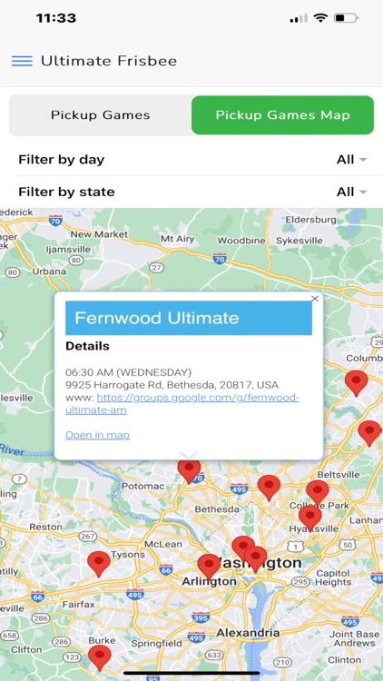 ULTY App Frisbee screenshot-3