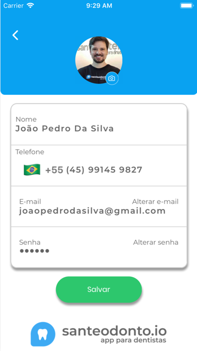 SanteOdonto App Paciente Screenshot