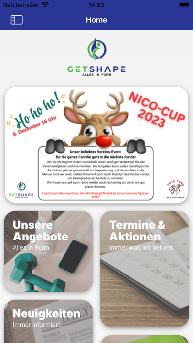 GetShape e. V. Screenshot