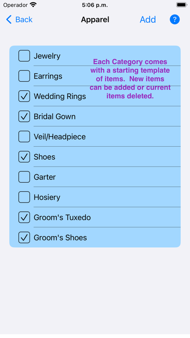 Screenshot #2 pour Wedding Success Checklist