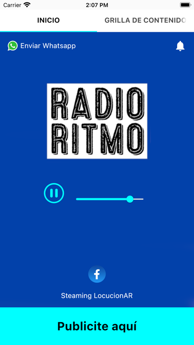 Radio Ritmo Online Screenshot
