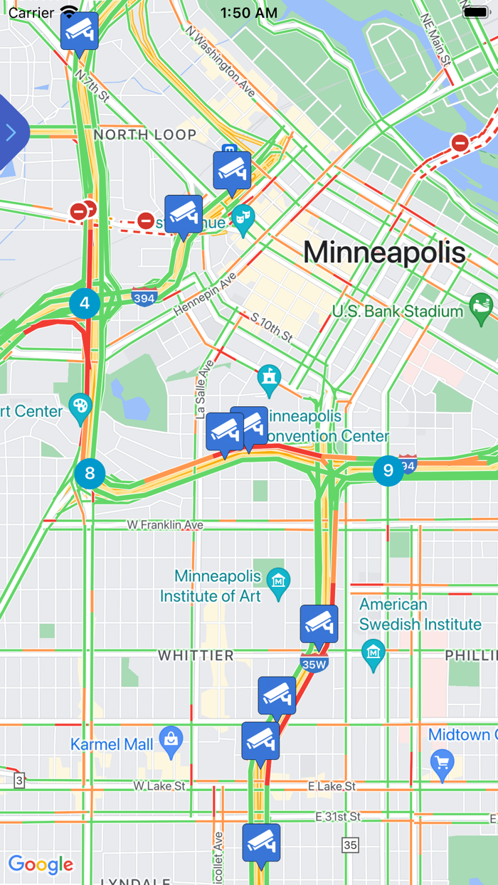 Live Traffic - Minnesota