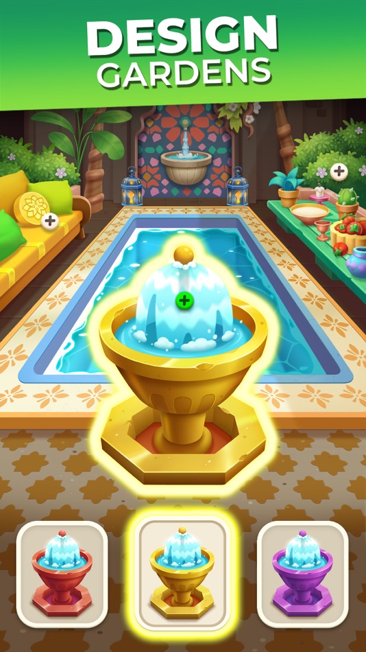 #4. Tile Match - Garden Journey (iOS) Bởi: Coco Play