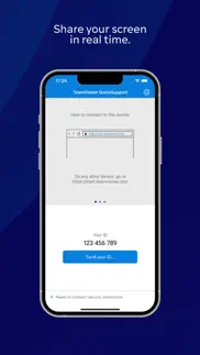 teamviewer quicksupport iphone screenshot 4