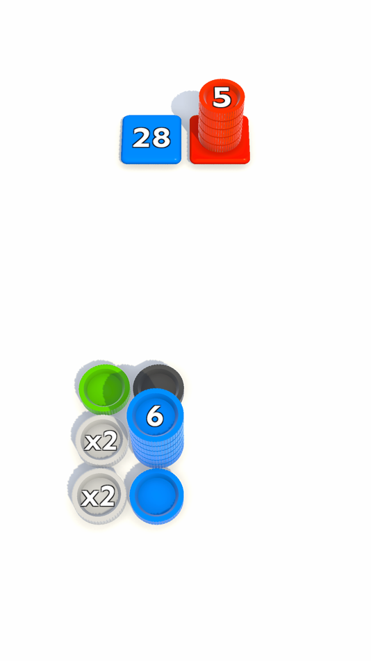 #6. Number Stack 3D (iOS) Podle: DK Bilgi Teknolojileri