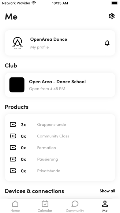Open Area Dance Screenshot