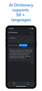 AI Translator & AI Dictionary screenshot #4 for iPhone